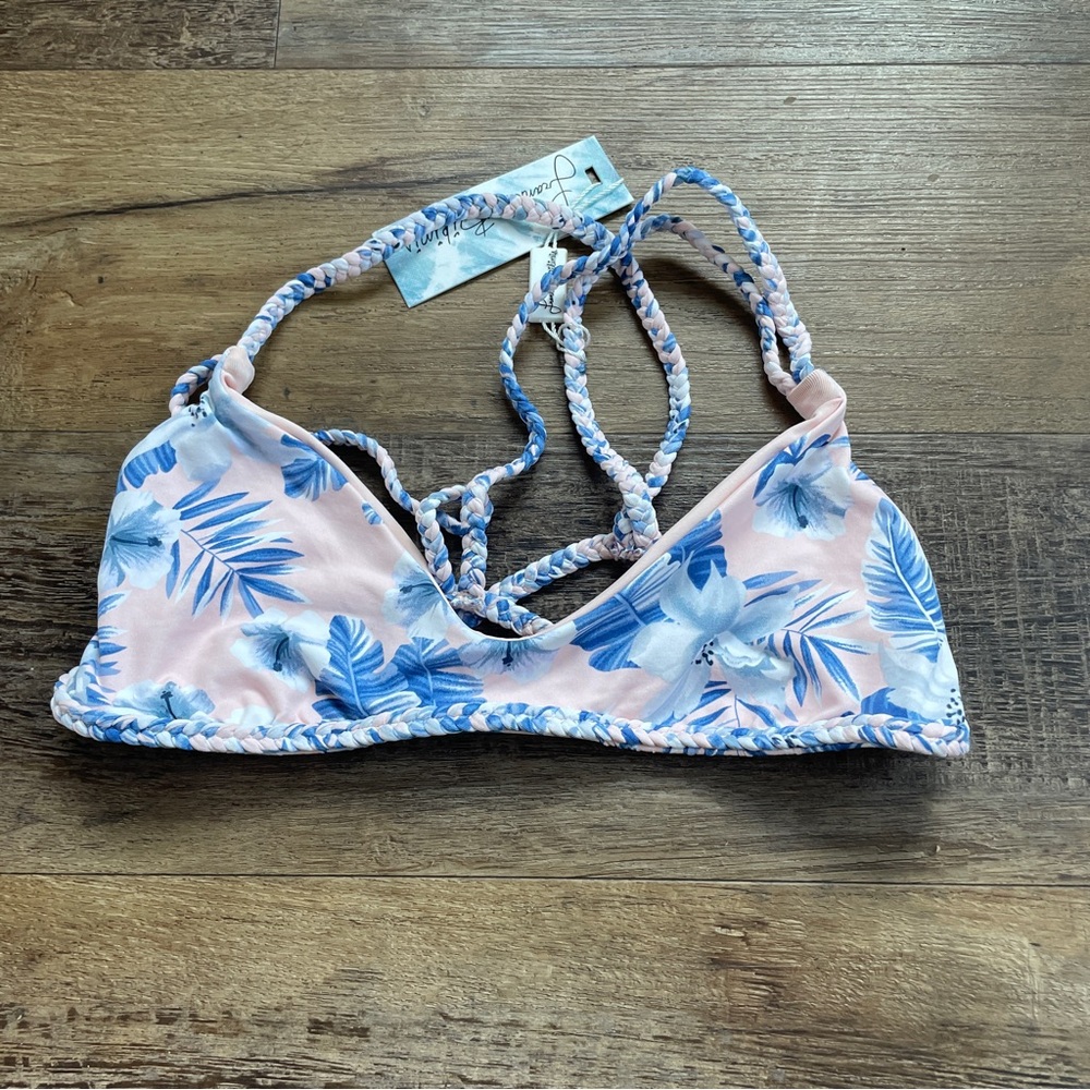 Frankie’s bikini tropical top XS